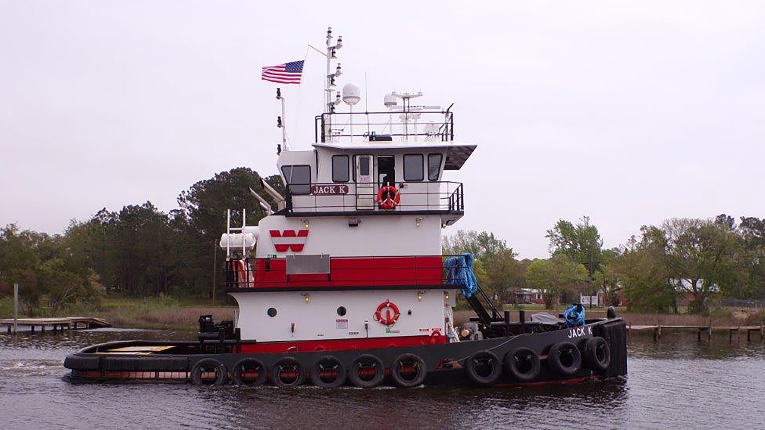 Sustaining the Future of Weeks Marine Three Dredge Tender Tugboats