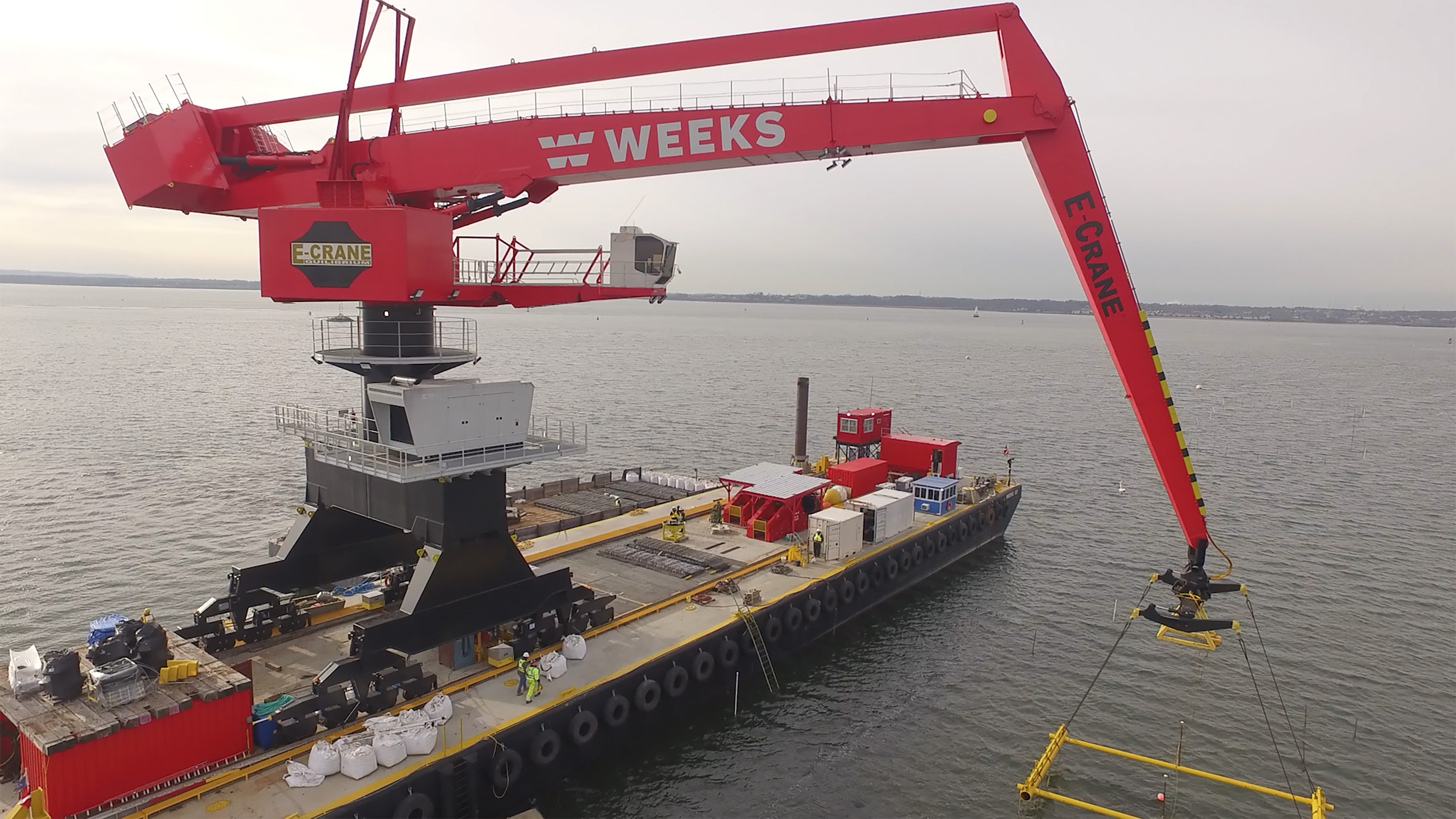 _Living Breakwaters_Crane