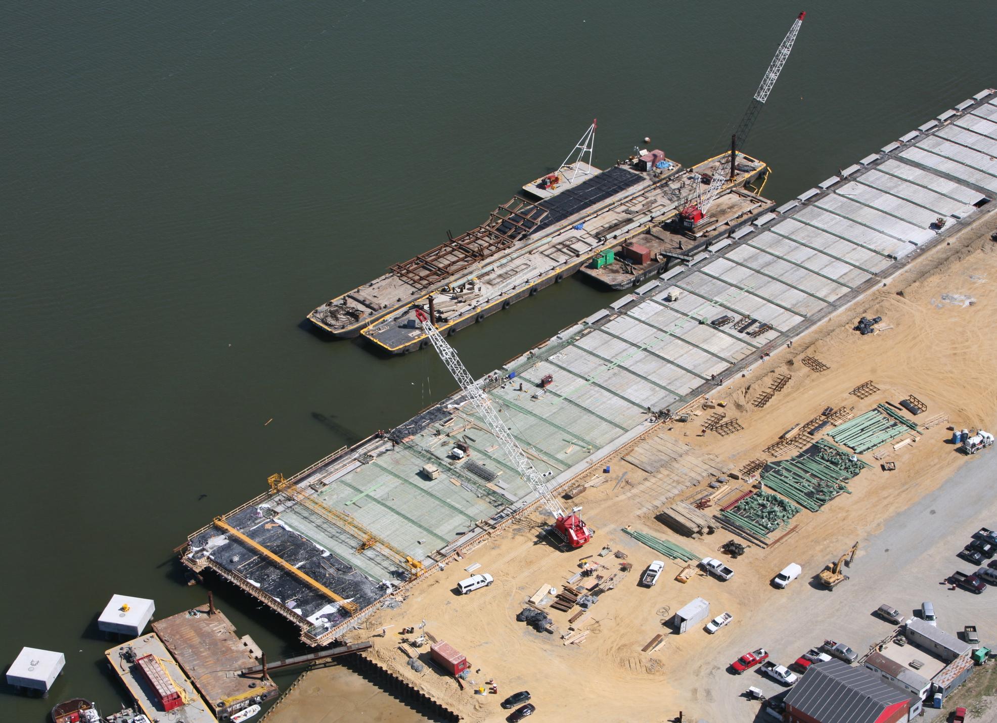 APMT Wharf Project Portsmouth VA 20060327 03